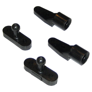 Perko Door Catches - Black Nylon - Pair [0559DP] - Perko