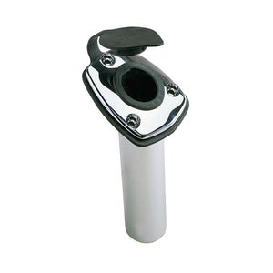 Perko Fishing Rod Holder - 65 Angled Flush Mount - Chrome Plated Zinc [1205DP0CHR] - Perko