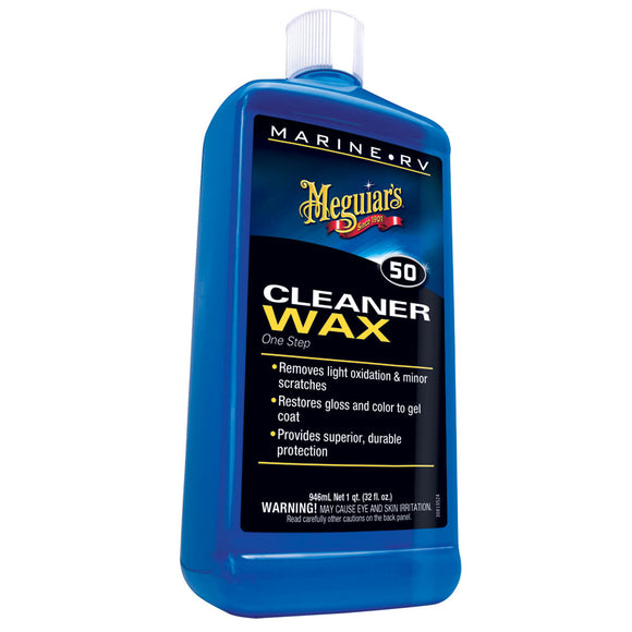 Meguiar's #50 Boat-RV Cleaner Wax - Liquid 32oz [M5032] - Meguiar's