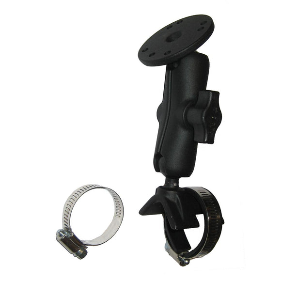 RAM Mount Strap Mount w-Arm & Round Base [RAM-B-108U] - RAM Mounting Systems