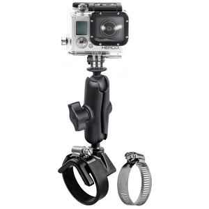 RAM Mount Strap Base w-GoPro Camera Mount [RAM-B-108-GOP1] - RAM Mounting Systems