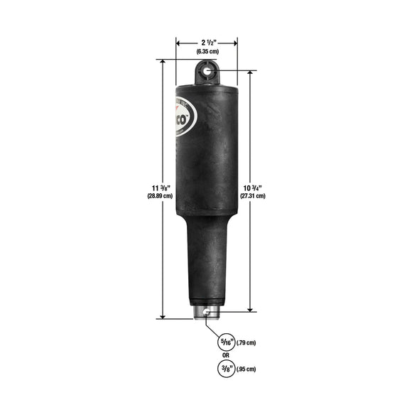 Lenco 101XD Extreme Duty Actuator - 12V - 2-1/4