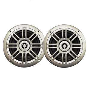 Milennia SPK652S 6.5", 2-Way Marine Speakers - 150W - Silver [MILSPK652S] - Milennia