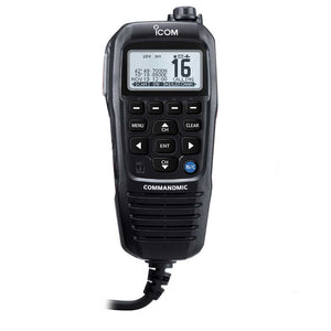 Icom COMMANDMICIV w-White Blacklit LCD - Black [HM195GB] - Icom