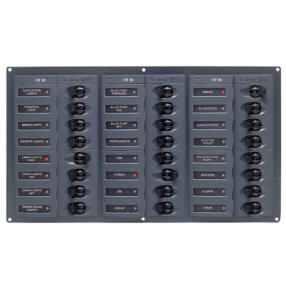 BEP DC Panel - 24-Way - No Meter [905NM]