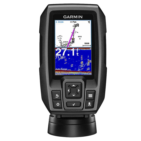 Garmin STRIKER 4 FishFinder w-4-Pin, 77-200kHz TM Transducer [010-01550-00] - Garmin