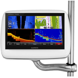 NavPod RMX4800-20 RailMount Pre-Cut f/Garmin GPSMAP 7408 / 7408xsv / 7608 / 7608sxv [RMX4800-20]