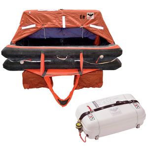 VIKING Coastal Life Raft 4 Person Low Profile Container [L004CL0015ACI]