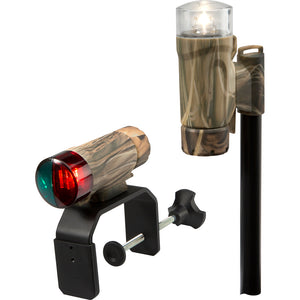 Attwood Clamp-On Portable LED Light Kit - RealTree Max-4 Camo [14191-7] - Attwood Marine