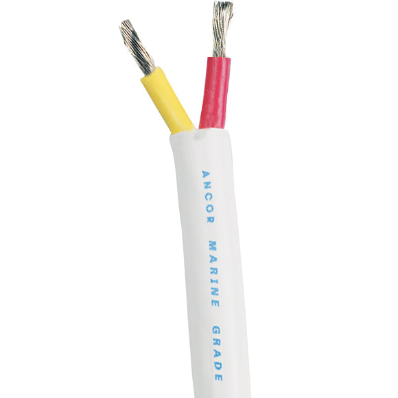 Ancor Safety Duplex Cable - 16/2 AWG - Red/Yellow - Round - 500' [126750]