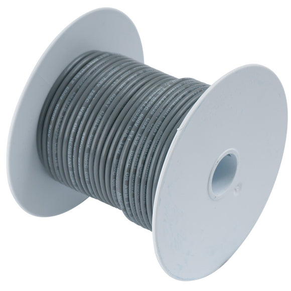 Ancor Grey 14 AWG Tinned Copper Wire - 1,000' [104499]