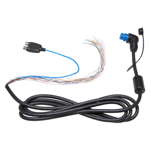 Garmin Right Angle NMEA 0183 w-Audio Cable - 7' [010-12390-21] - Garmin