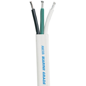 Ancor White Triplex Cable - 16/3 AWG - Flat - 1,000' [131799]