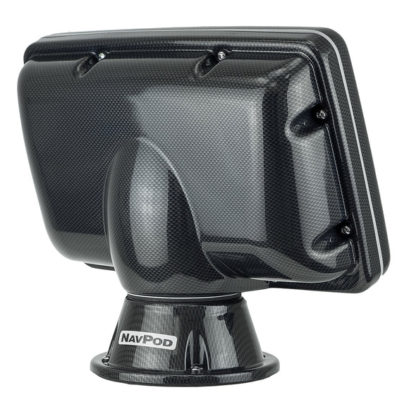 NavPod PP4406 PowerPod Pre-Cut f/Simrad NSS7 evo2 or B&G Zeus2 7 - Carbon Black [PP4406-C]