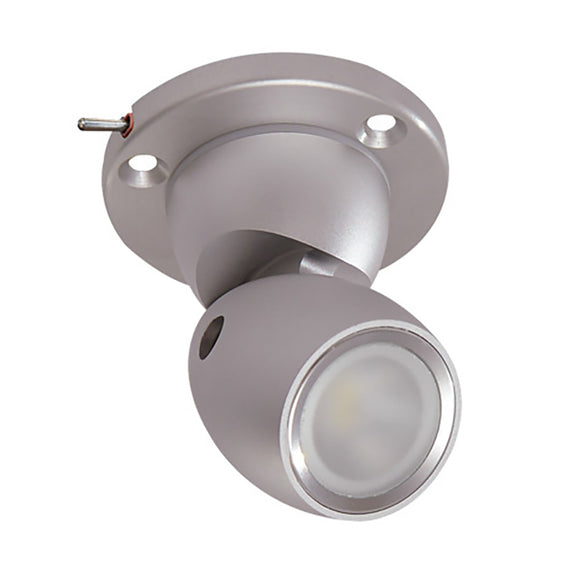 Lumitec GAI2 White Light - Heavy-Duty Base w/Built-In Switch - Brushed Housing [111903]