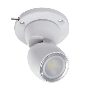 Lumitec GAI2 Warm White Dimming - Heavy-Duty Base w/Built-In Switch - White Housing [111929]