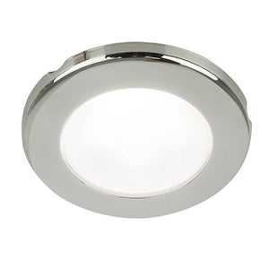 Hella Marine EuroLED 75 3" Round Screw Mount Down Light - White LED - Stainless Steel Rim - 12V [958110021] - Hella Marine