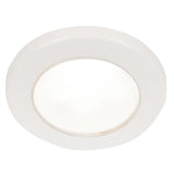 Hella Marine EuroLED 75 3" Round Screw Mount Down Light - White LED - White Plastic Rim - 24V [958110111] - Hella Marine