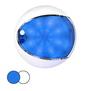 Hella Marine EuroLED 175 Surface Mount Touch Lamp - Blue-White LED - White Housing [959951121] - Hella Marine