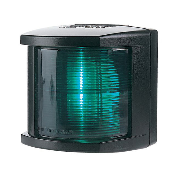 Hella Marine Starboard Navigation Light - Incandescent - 2nm - Black Housing - 12V [002984345] - Hella Marine