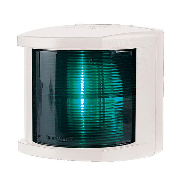 Hella Marine Starboard Navigation Light - Incandescent - 2nm - White Housing - 12V [002984395] - Hella Marine