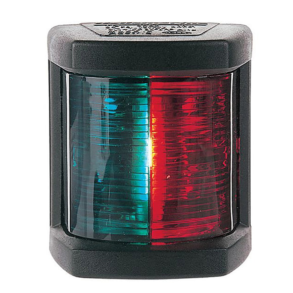 Hella Marine Bi-Color Navigation Lamp- Incandescent - 1nm - Black Housing - 12V [003562045] - Hella Marine