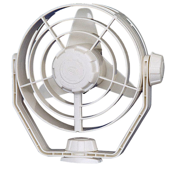 Hella Marine 2-Speed Turbo Fan - 12V - White [003361022] - Hella Marine