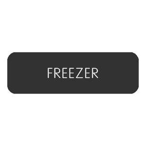 Blue SeaLarge Format Label - "Freezer" [8063-0198]