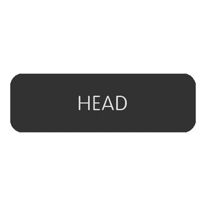 Blue SeaLarge Format Label - "Head" [8063-0240]