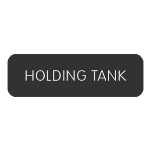 Blue SeaLarge Format Label - "Holding Tank" [8063-0265]