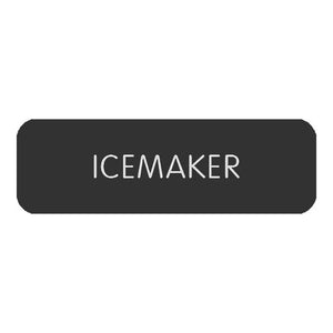 Blue SeaLarge Format Label - "Icemaker" [8063-0275]