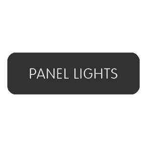 Blue SeaLarge Format Label - "Panel Lights" [8063-0458]