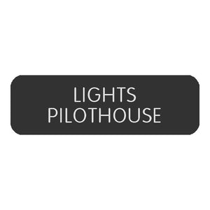 Blue Sea Large Format Label - "Lights Pilothouse" [8063-0492]