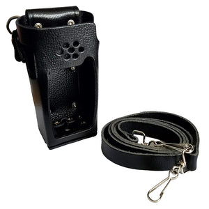 Standard Horizon Leather Case w-Belt Loop  Shoulder Strap [SHC-18] - Standard Horizon