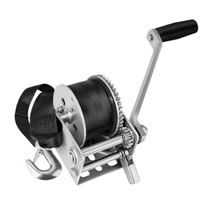 Fulton 900lb Single Speed Winch w-12 Strap f-Personal Watercraft [142006] - Fulton