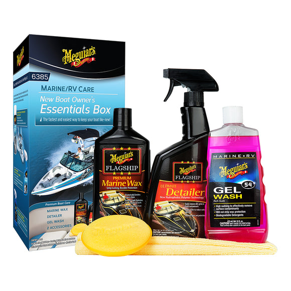 Meguiars New Boat Owners Essentials Kit [M6385] - Meguiar's