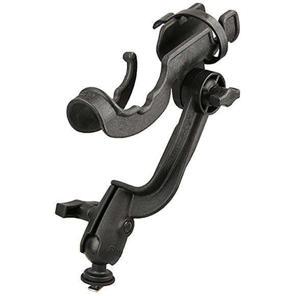 RAM Mount RAM-ROD 2000 Fishing Rod Holder with RAM-ROD Revolution Ratchet-Socket System and Track BallBase [RAM-114-RB-TRA1U] - RAM Mounting Systems