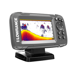 Lowrance HOOK2-4x 4" Bullet Fishfinder Transom Mount Bullet Skimmer Transducer [000-14012-001] - Lowrance