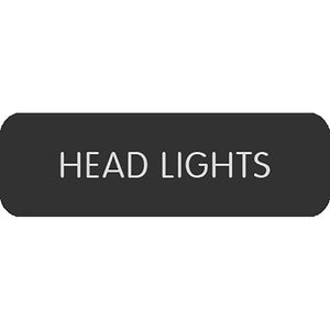 Blue Sea Large Format Label - "Head Lights" [8063-0251]