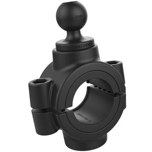 RAM Mount Torque 1-1-2" - 2" Diameter Rail Base w-1" Pin-Lock Ball [RAM-B-351-415-15-2U] - RAM Mounting Systems