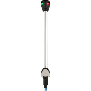 Attwood LightArmor Bi-Color Navigation Pole Light w-Task Light - Straight - 10" [NV6LC2-10-7] - Attwood Marine