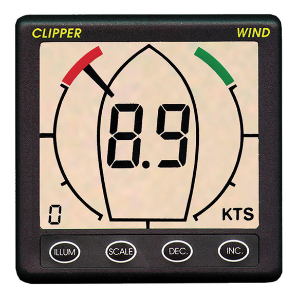 Clipper Tactical True Apparent Wind Display Repeater [CLIP-TWNDRP]