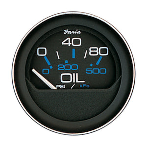 Faria 2" Oil Pressure Gauge 80 PSI [13002] - Faria Beede Instruments