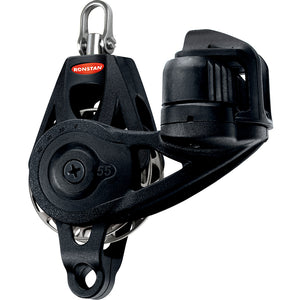 Ronstan Series 55 Ratchet Mount Orbit Block - Single Becket Cleat Swivel [RF56130]