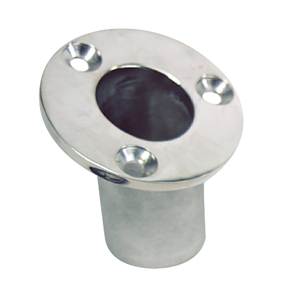 Whitecap Flush Mount Flag Pole Socket - Stainless Steel - 1-1/4