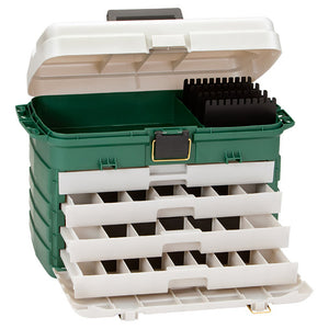 Plano 4-Drawer Tackle Box - Green Metallic-Silver [758005] - Plano