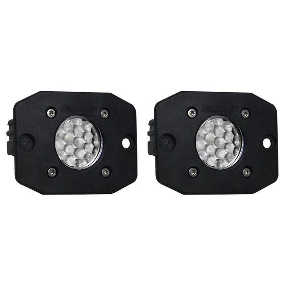 RIGID Industries Ignite Flush Mount Flood - Black [20641] - RIGID Industries