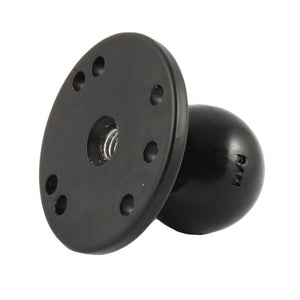 RAM Mount 2.5" Round Base w-3-8"-16 Female Threaded Hol  1.5" Ball [RAM-202CNSU] - RAM Mounting Systems