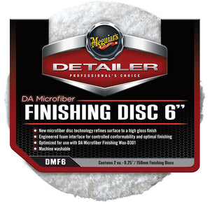 Meguiars DA Microfiber Finishing Disc - 6" - 2-Pack [DMF6] - Meguiar's