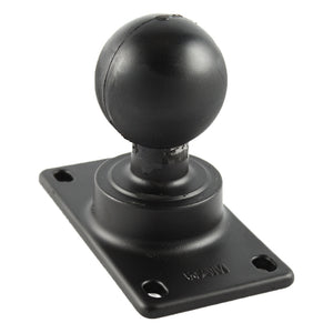 RAM Mount 50mm x 100mm Half VESA Plate Adapter w-D Size 2.25" Ball [RAM-D-243U] - RAM Mounting Systems